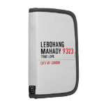 LEBOHANG MAHADY  Folio Planners