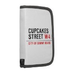 cupcakes Street  Folio Planners