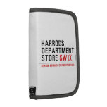 HARRODS DEPARTMENT STORE  Folio Planners