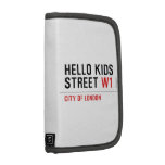 Hello kids  Street  Folio Planners