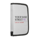 Your Name Street  Folio Planners
