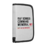 raf bomber command memorial  Folio Planners