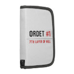 ORDET  Folio Planners