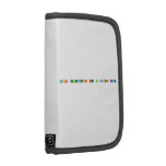 What elements are in your name? 
   Folio Planners