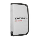SCRATCH BAKERY  Folio Planners