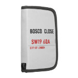 BOSCO  CLOSE    Folio Planners