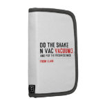 Do the Shake  n vac  Folio Planners