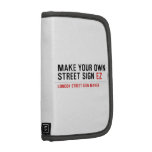 make your own street sign  Folio Planners