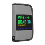 Weegee Road  Folio Planners