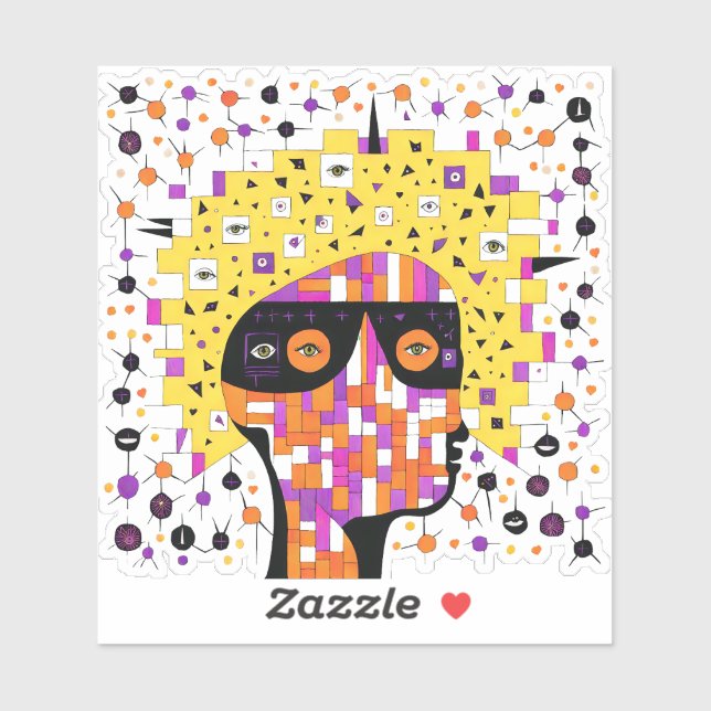 Folk 001 Nancy Sticker (Sheet)