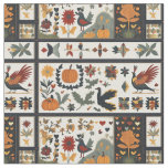 Folk Art Autumn Quilt Pattern | Rustic Harvest Fabric