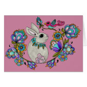 Folk Art  Bunny (Front Horizontal)