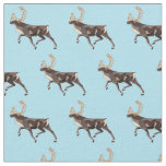 Folk Art Caribou/Reindeer Fabric