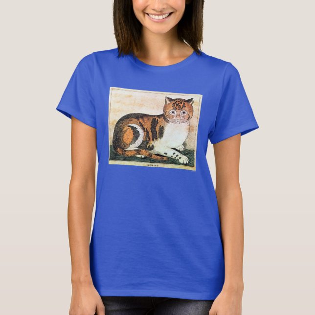 Folk Art: Cat T-Shirt (Front)