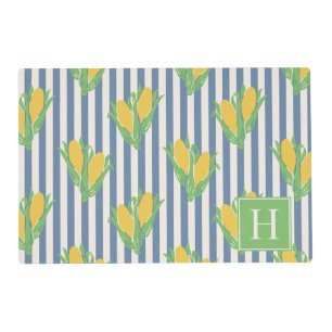 Folk Art Corn Stripe Placemat