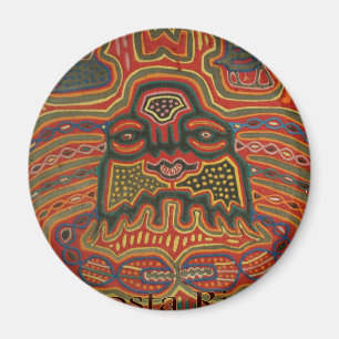 Folk Art Costa Rica Magnet