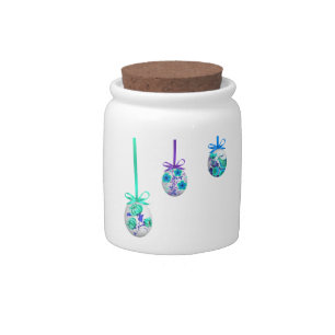Folk Art Eggs (Ukrainian-inspired) all-over design Candy Jar