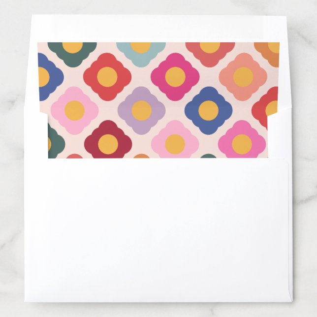 Folk Art Envelope Liner Inserts (In Envelope)