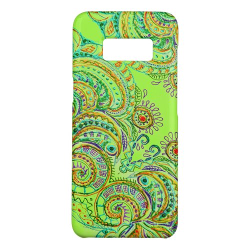 Folk Art Fantasy Pattern Case_Mate Samsung Galaxy S8 Case