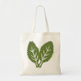 Go Green! (Leafy Green!) Happy Garden Veggies Tote Bag