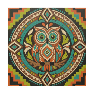 Folk Art Owl