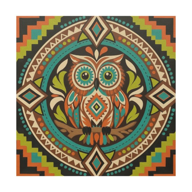 Folk Art Owl (Front)