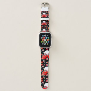 Folk Art Owl Apple Watch Band