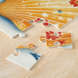 Folk Art  Seashell Puzzle