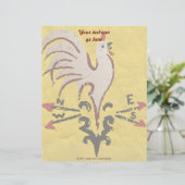 Folk Art Style Rooster (Standing Front)
