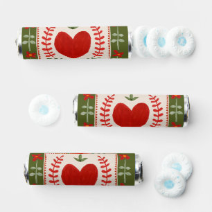 Folk Art Valentine Breath Savers® Mints