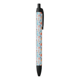 Folk Art Woodland Animal Pattern Pen