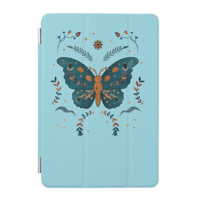 Folk Butterfly iPad Smart Cover  (Front)