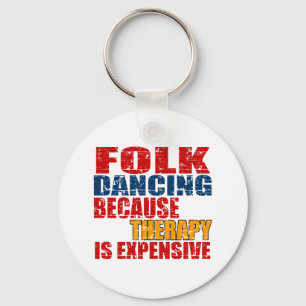 Folk Dance Designs Keychain