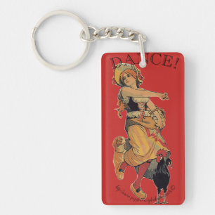 "Folk Dance" Keychain