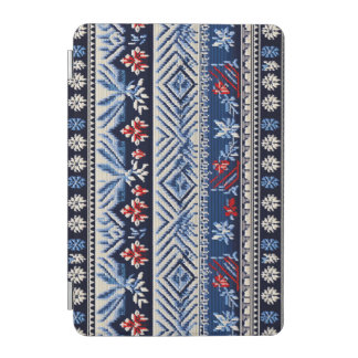 Folk Embroidery Stripe Pattern iPad Mini Cover