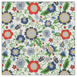 Folk Flowers -  folkart from Kashuby Fabric