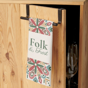 Folk & Frost Christmas Kitchen Towel