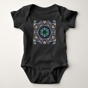 Folk Mandala  Baby Bodysuit