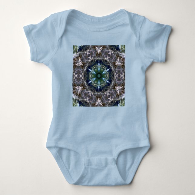 Folk Mandala  Baby Bodysuit (Front)