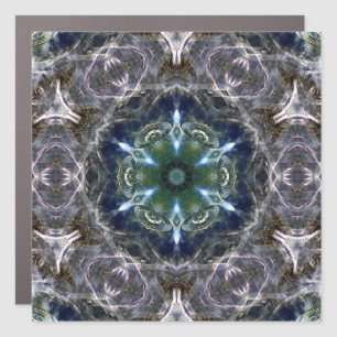 Folk Mandala  Car Magnet