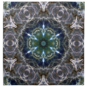 Folk Mandala Cloth Napkin