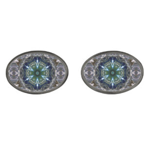 Folk Mandala Cufflinks