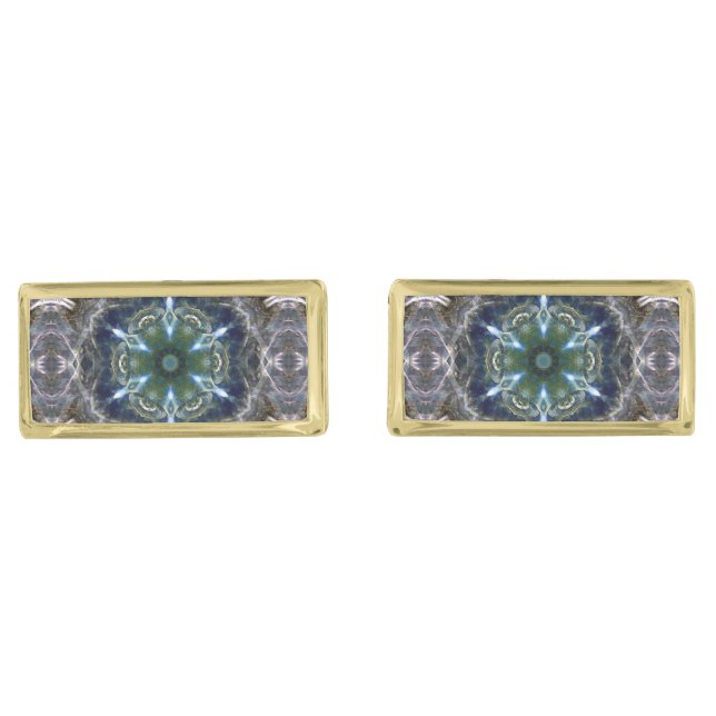 Folk Mandala  Cufflinks (Front)