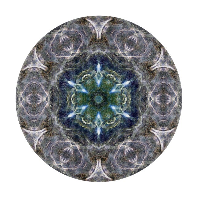 Folk Mandala  Cutting Board (Front)