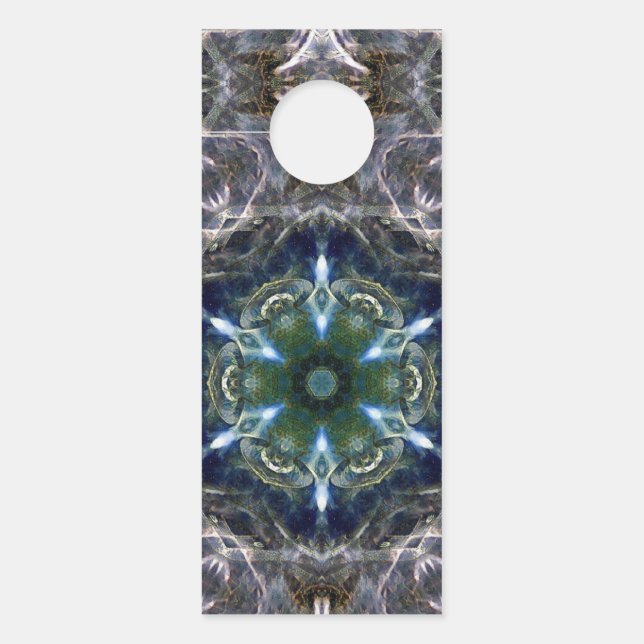 Folk Mandala  Door Hanger (Front)