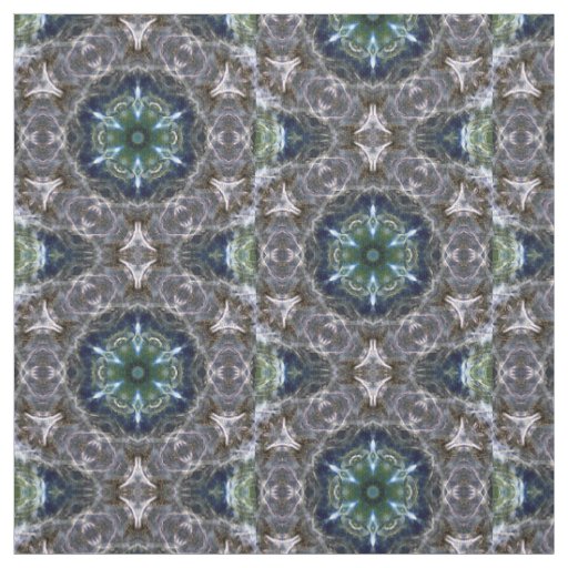 Folk Mandala  Fabric