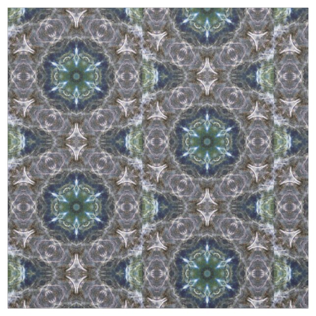 Folk Mandala  Fabric (Swatch)