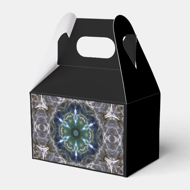 Folk Mandala  Favor Boxes (Front Side)