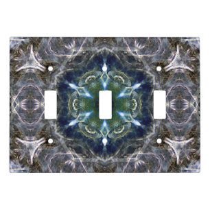 Folk Mandala  Light Switch Cover