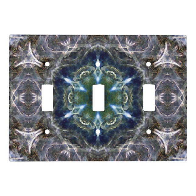 Folk Mandala  Light Switch Cover (Front)